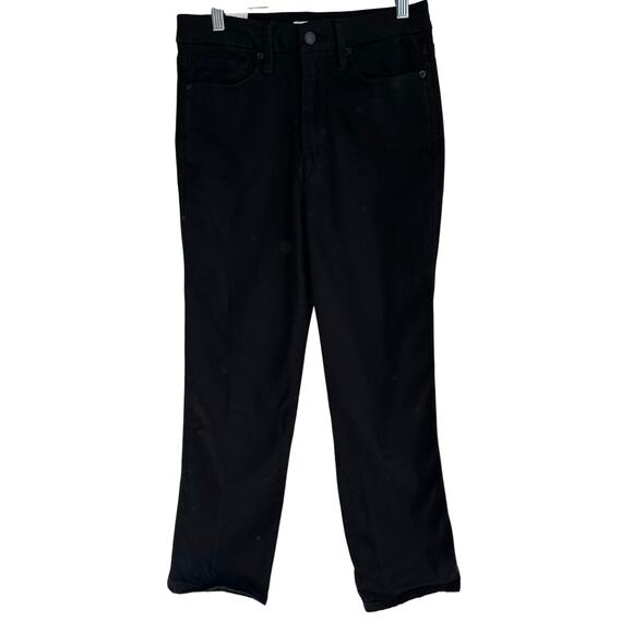 Good American Good Curve Straight Never Fade Jeans Black 6/28 - Picture 2 of 11